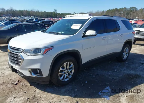 2018 Chevrolet Traverse 1Lt из США, поврежденный, VIN 1GNERGKW3JJ282353